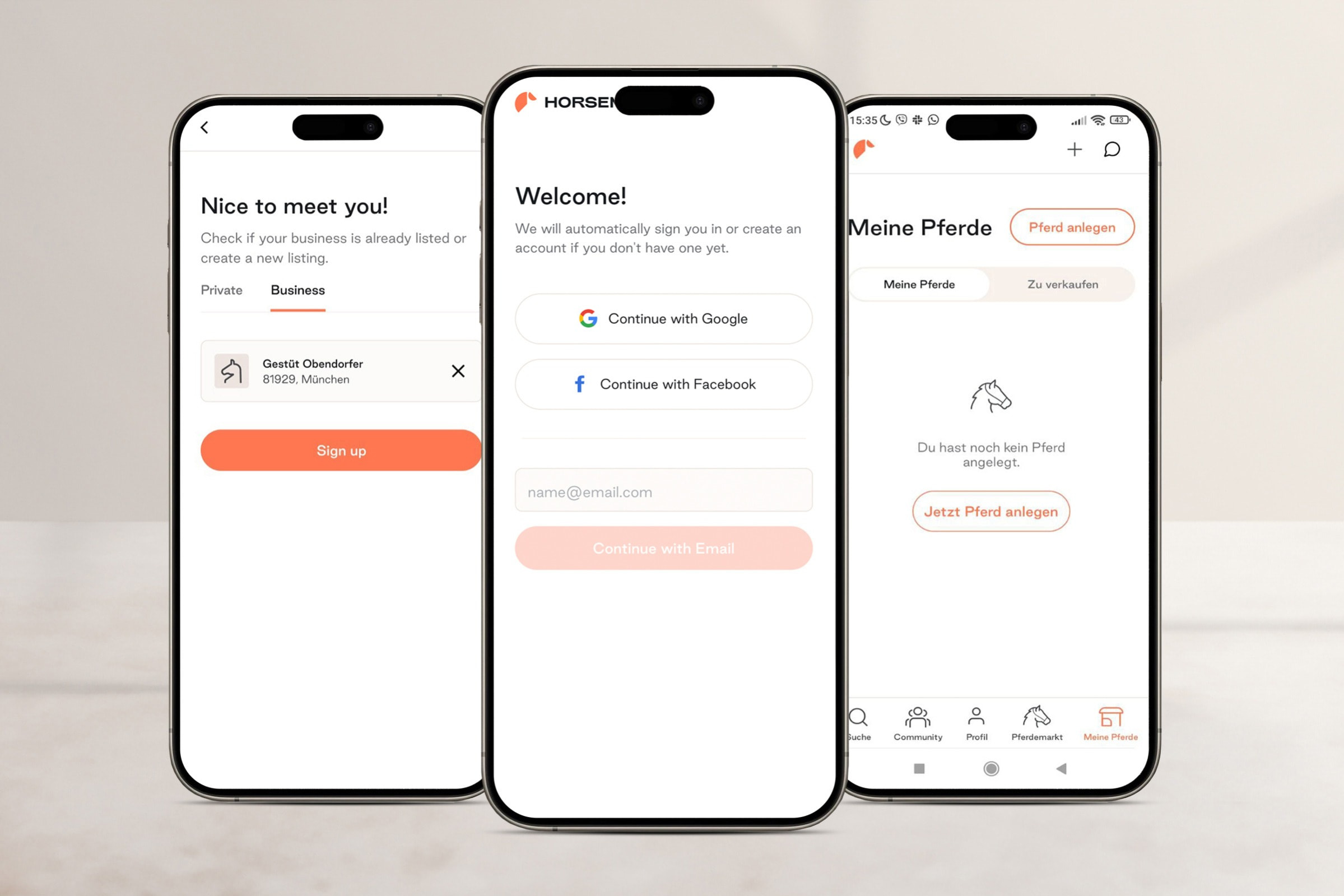 Login/Registration Feature