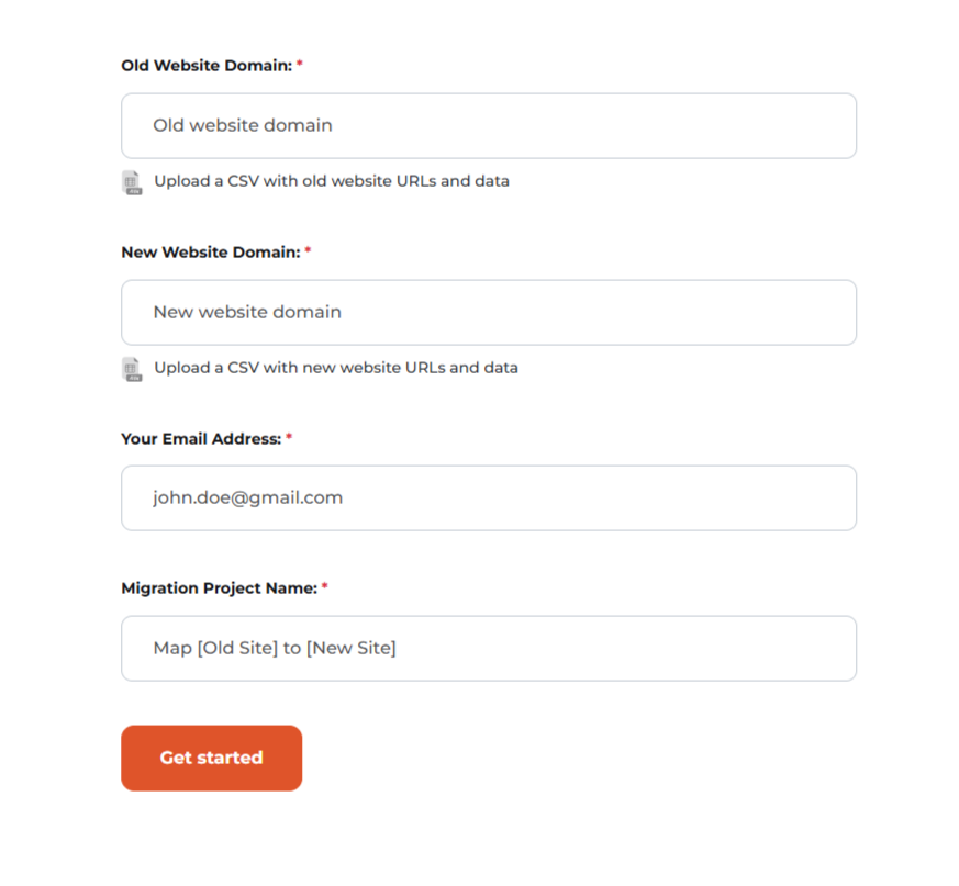 Liniendiagramm, das den Rückgang des organischen Traffics nach URL-Änderungen und die anschließende SEO-Wiederherstellung über 8 Wochen mithilfe eines Redirect-Tools darstellt.
