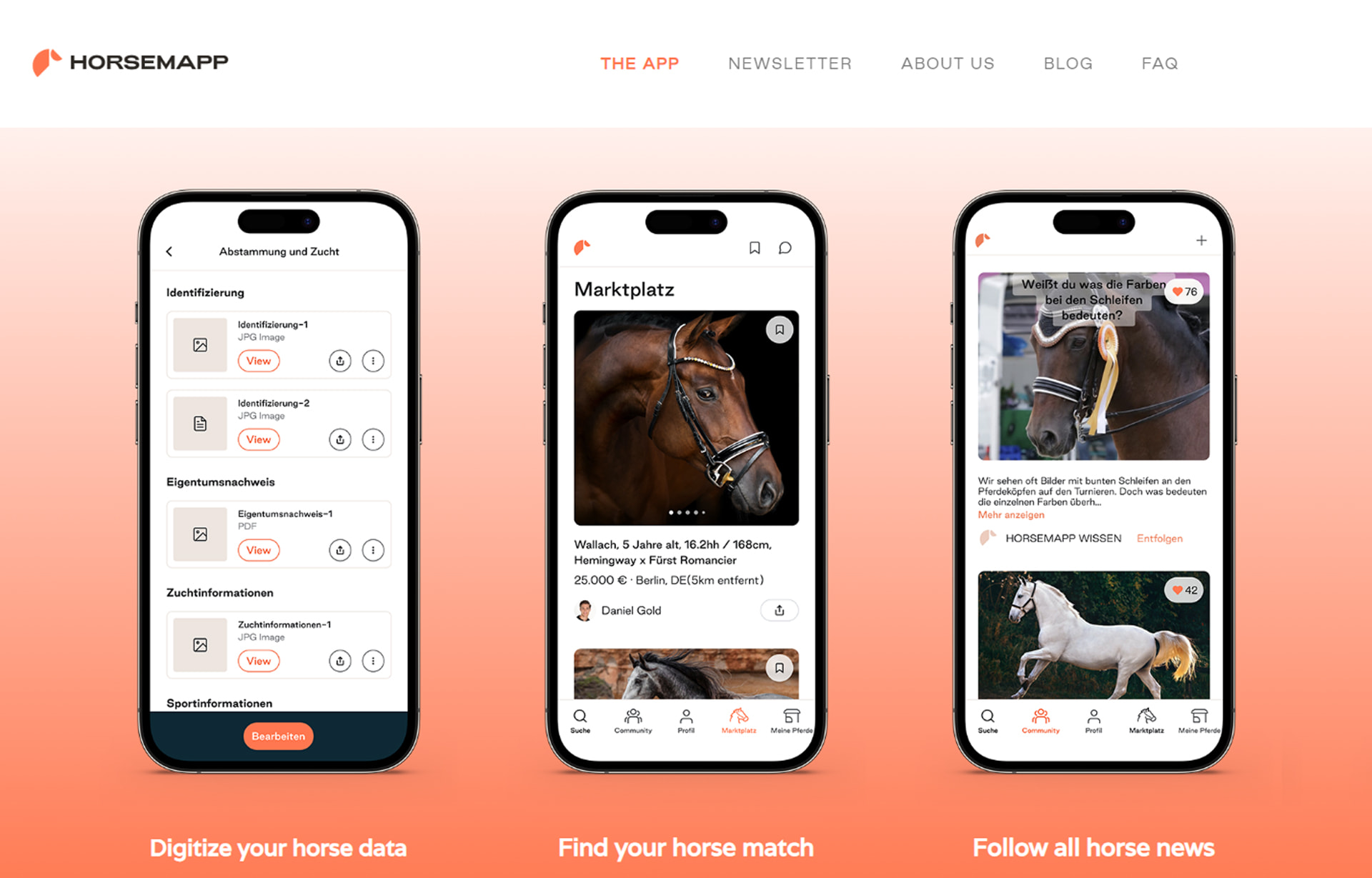 Horsemapp - A platform that connects horse people and their needs